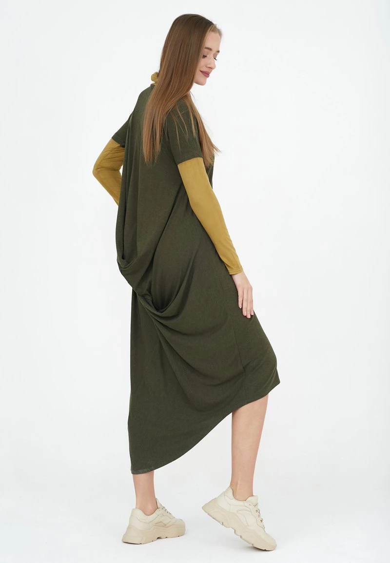 Acquistare π Madam-T Donna PALMYRA - Vestito Estivo - Khakifarben π - immagine 6