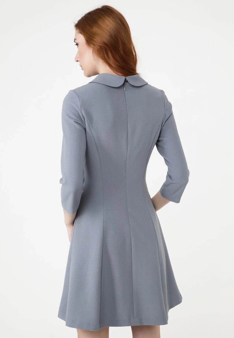 Migliore vendita π Madam-T Donna ENRICA - Vestito Estivo - Hellgrau β - immagine 3