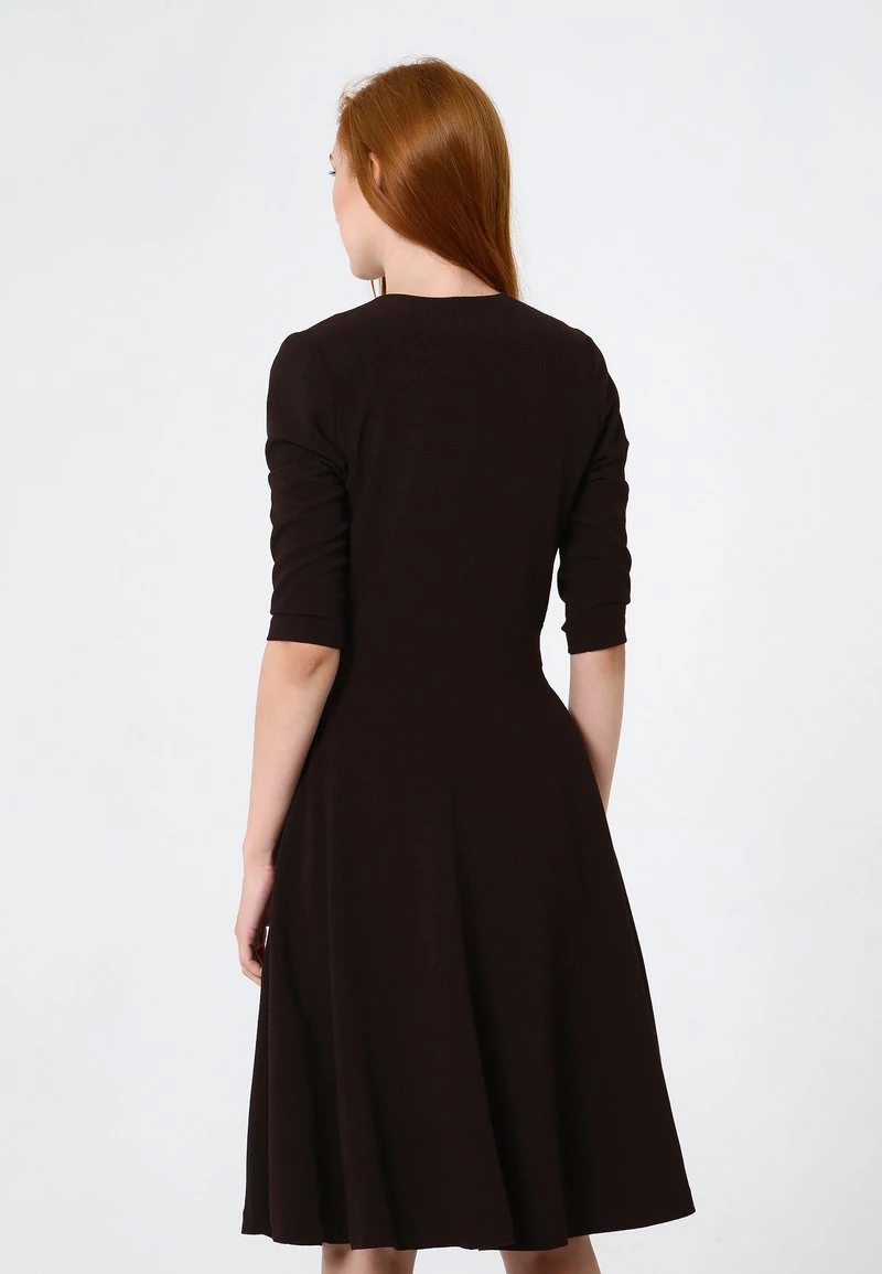 Le migliori recensioni di π Madam-T Donna DAISY - Vestito Estivo - Braun π - immagine 3