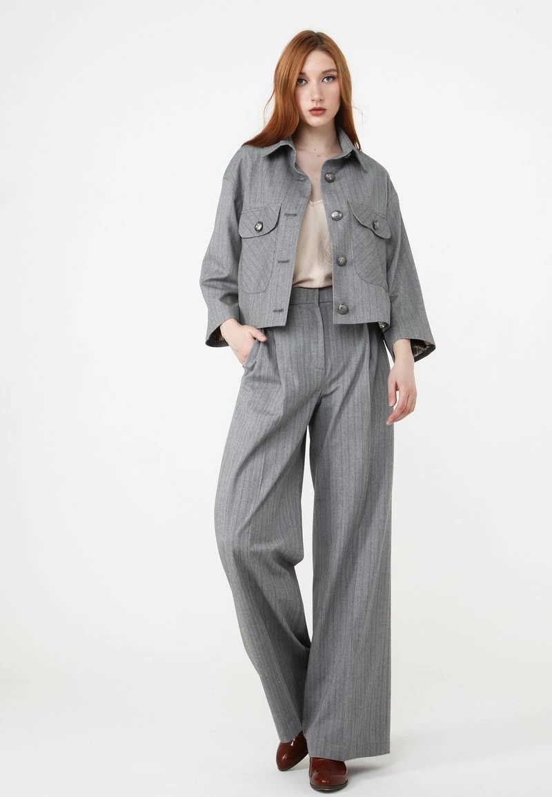 Le migliori recensioni di π Madam-T Donna KRUZA - Pantaloni - Grau π - immagine 2