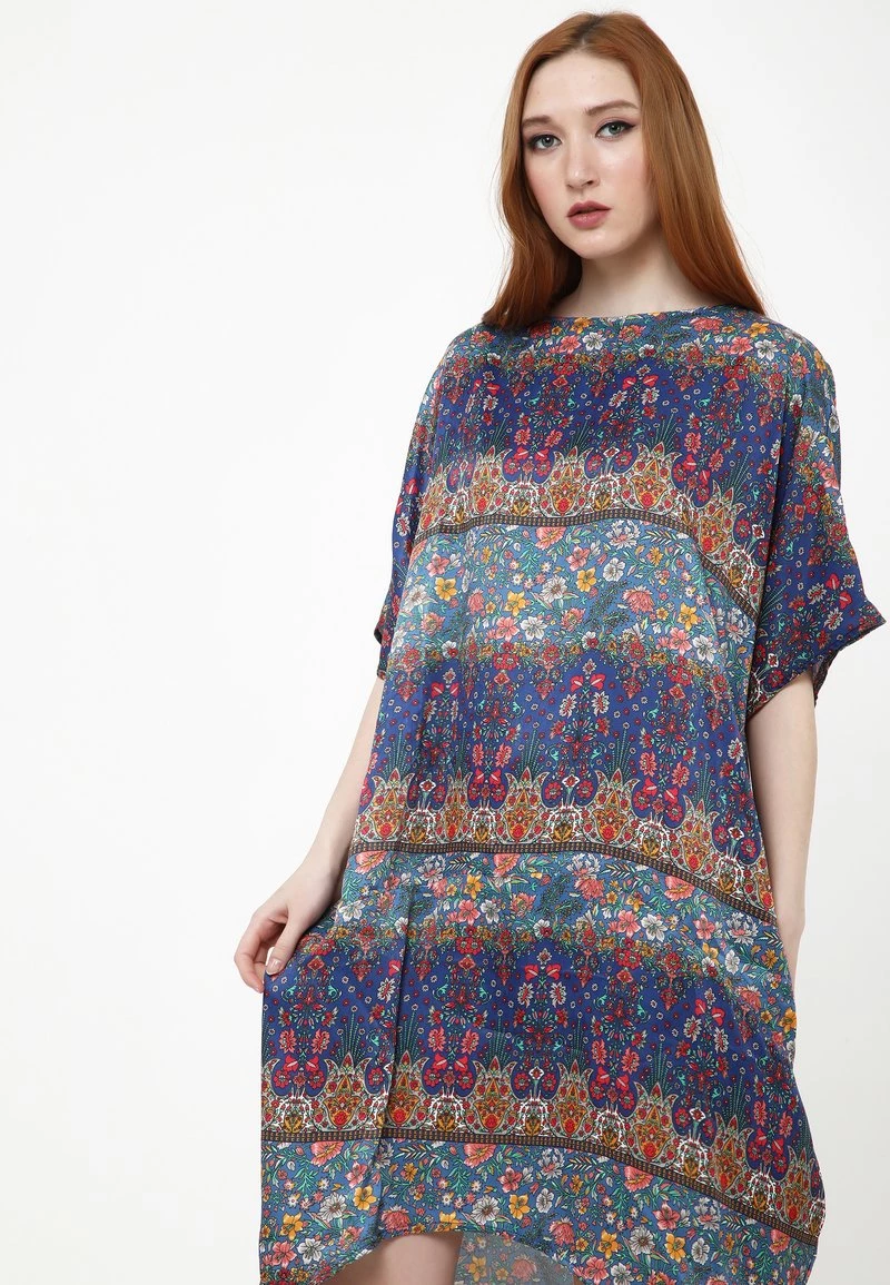 Nuovo di zecca β¨ Madam-T Donna Vestito Estivo - Blau Rot π₯° - immagine 5