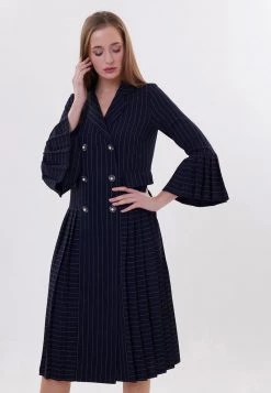 Il più economico ⌛ Madam-T Donna KRISTI - Vestito Estivo - Blau 💯