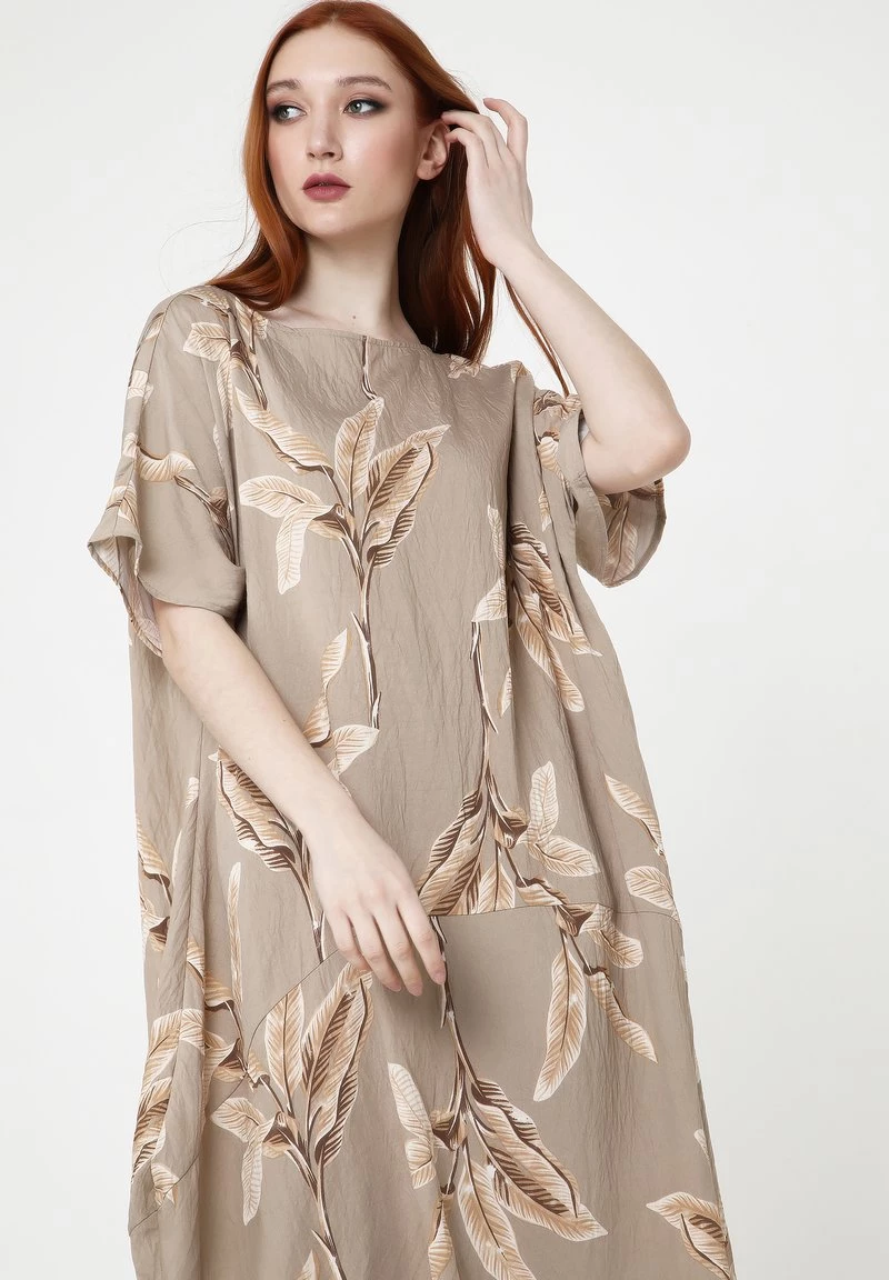 Buono π₯° Madam-T Donna ASHLEY - Vestito Estivo - Beige, Braun β - immagine 5