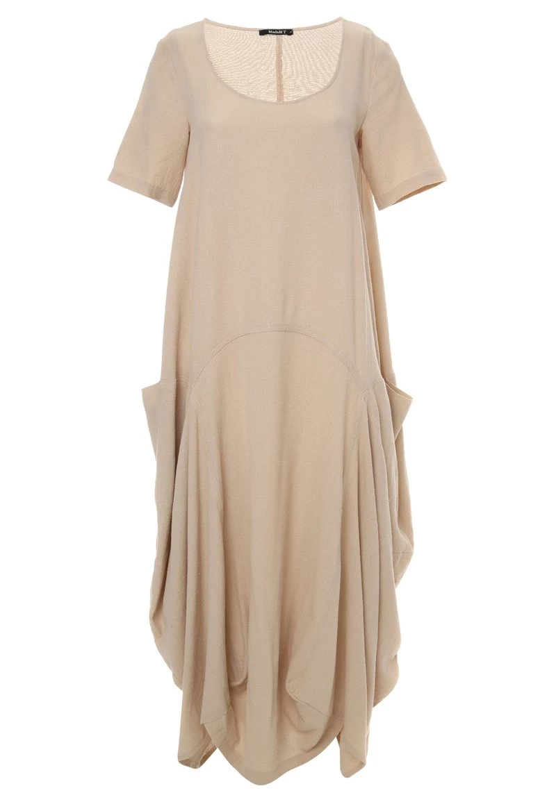 Vendita lampo π Madam-T Donna Vestito Estivo - Beige π - immagine 7