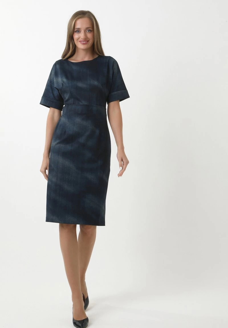 A buon mercato π― Madam-T Donna KLEID ALTEA - Tubino - Blau, Schwarz π― - immagine 4