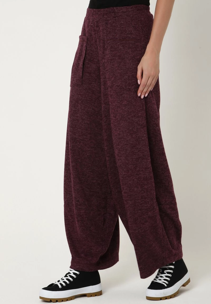 Vendita calda β¨ Madam-T Donna HOSE CABULA - Pantaloni - Weinrot β - immagine 6