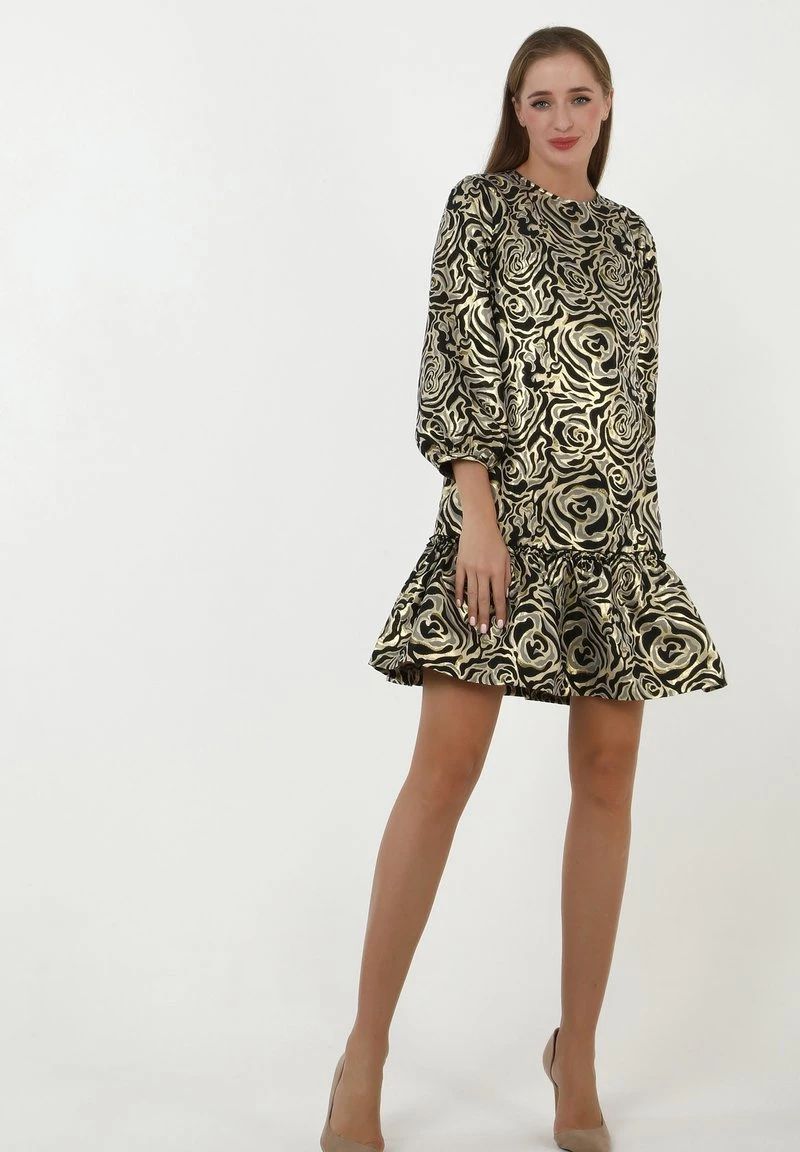 Promo π Madam-T Donna FIKERA - Vestito Elegante - Schwarz π - immagine 2