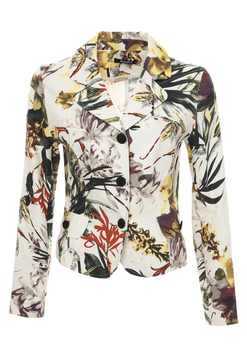 Miglior prezzo β€οΈ Madam-T Donna Blazer - Milch Gelb π - immagine 7