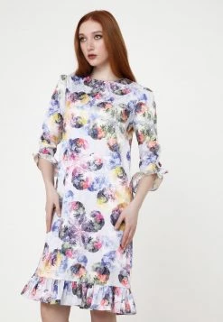 Le migliori recensioni di π― Madam-T Donna Vestito Estivo - Hellblau Lila β¨