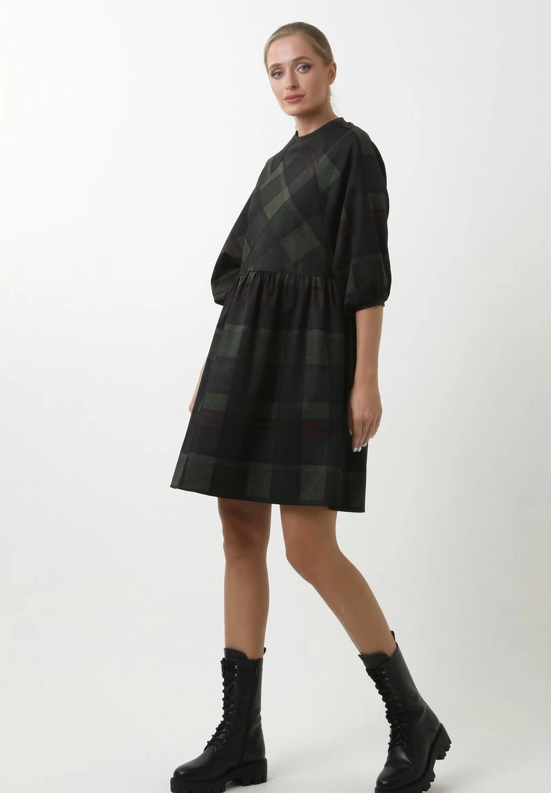 Presa π Madam-T Donna ADAMASA - Vestito Estivo - Blau/grün π - immagine 4