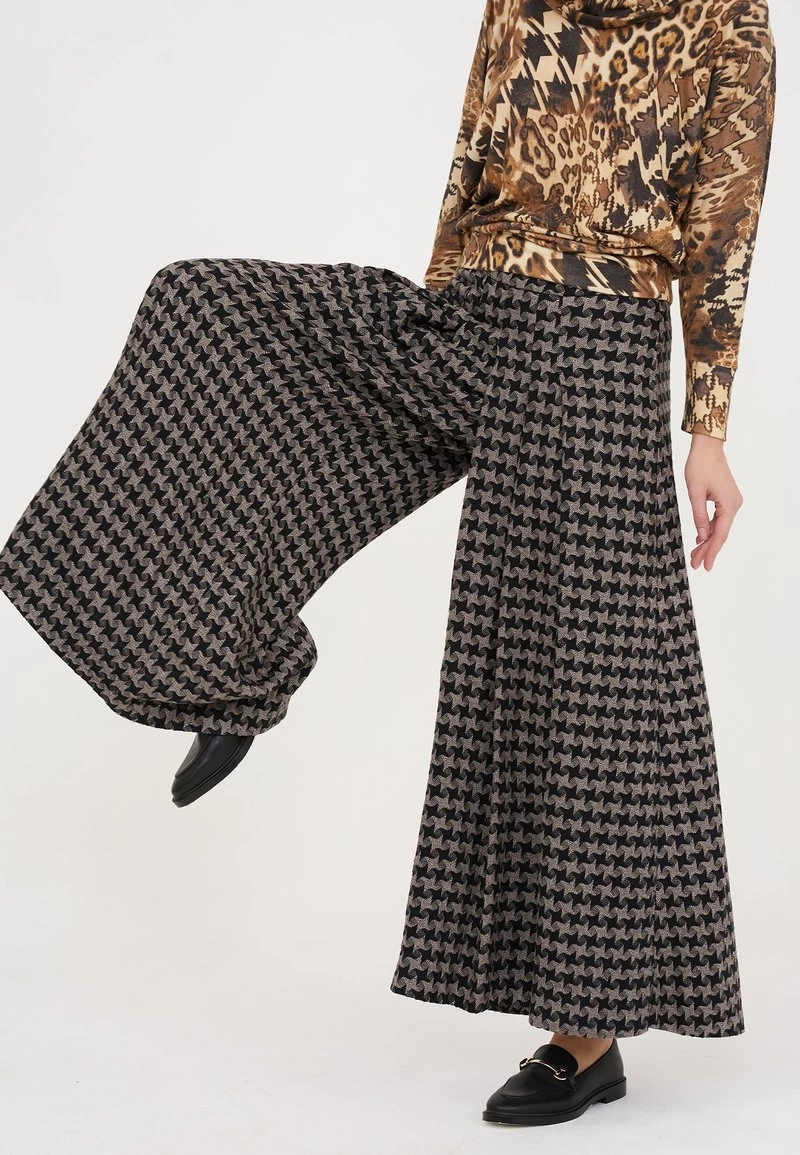 Buono 🧨 Madam-T Donna GIZA - Pantaloni - Beige/black ✨ - immagine 6