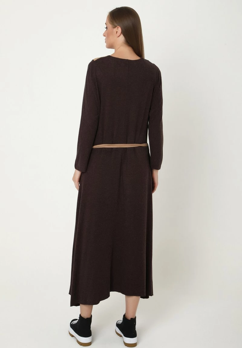 Promo π₯ Madam-T Donna CHANTA - Vestito Di Maglina - Braun π - immagine 3