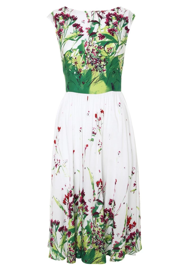 Offerte π Madam-T Donna Vestito Estivo - Weiß Hellgrün π₯° - immagine 7