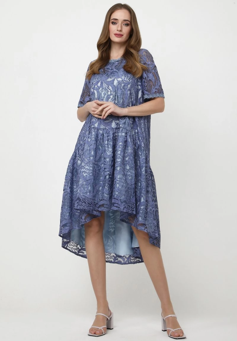 Migliore vendita π Madam-T Donna EVA - Vestito Estivo - Indigo β€οΈ