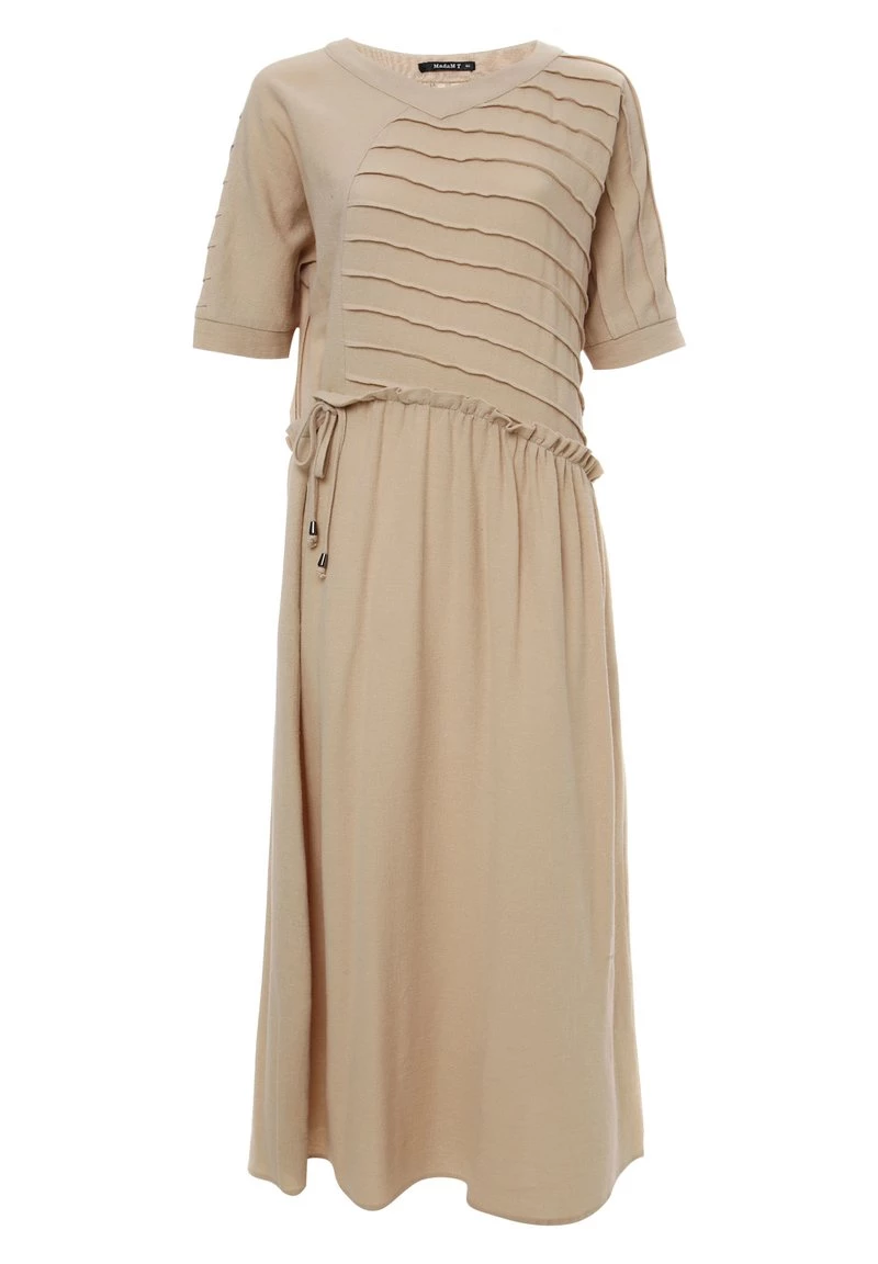Vendita calda 𧨠Madam-T Donna Vestito Estivo - Beige π - immagine 6