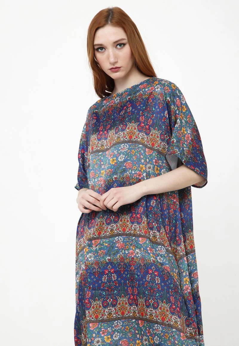 Nuovo di zecca β¨ Madam-T Donna Vestito Estivo - Blau Rot π₯° - immagine 3