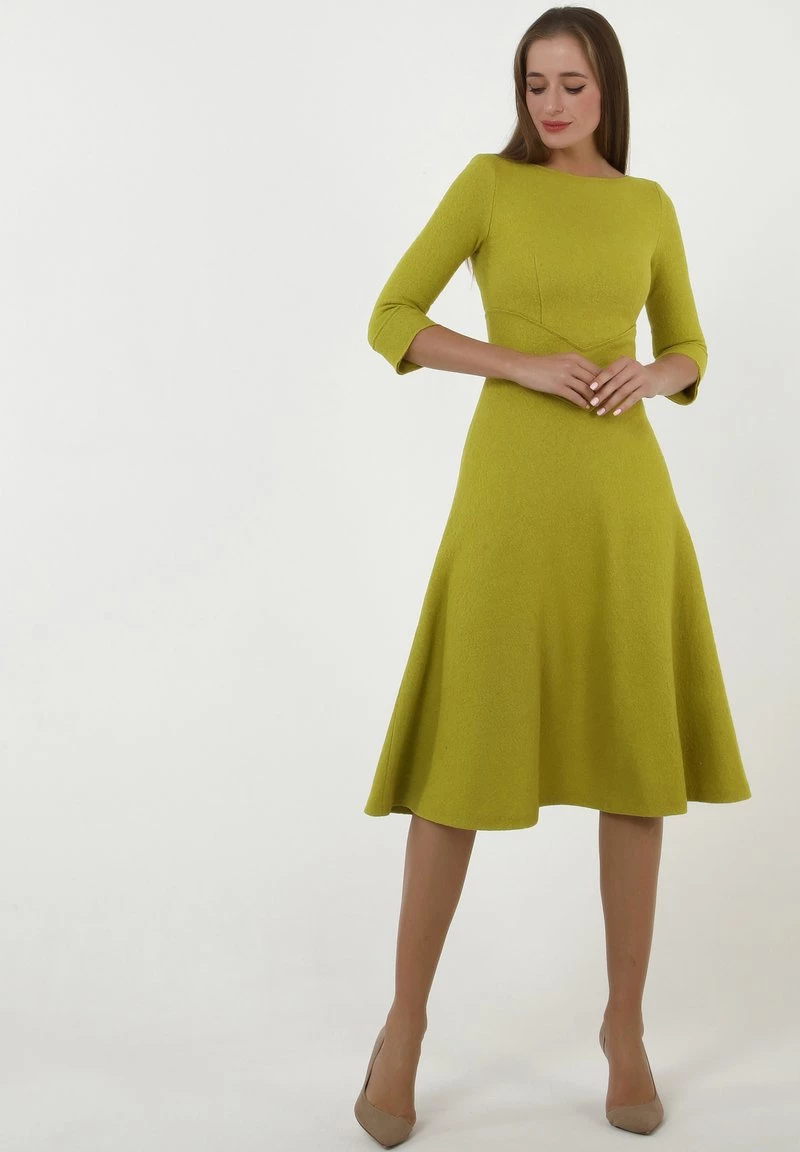 Bilancio π― Madam-T Donna YANNA - Vestito Di Maglina - Olive 𧨠- immagine 6