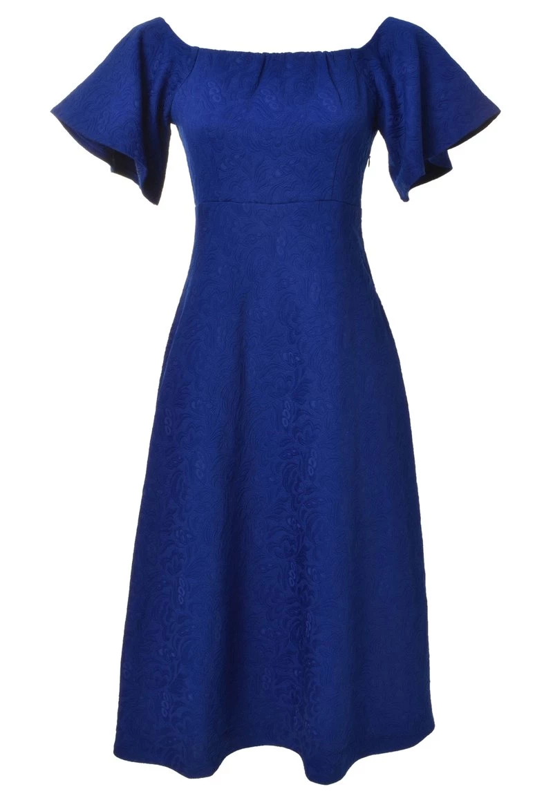 I primi 10 𧨠Madam-T Donna JOVANA - Vestito Elegante - Blau π - immagine 9