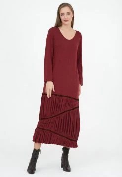 Vendita all'ingrosso 👏 Madam-T Donna KALASPARA - Vestito Estivo - Immigrant Rot ✨