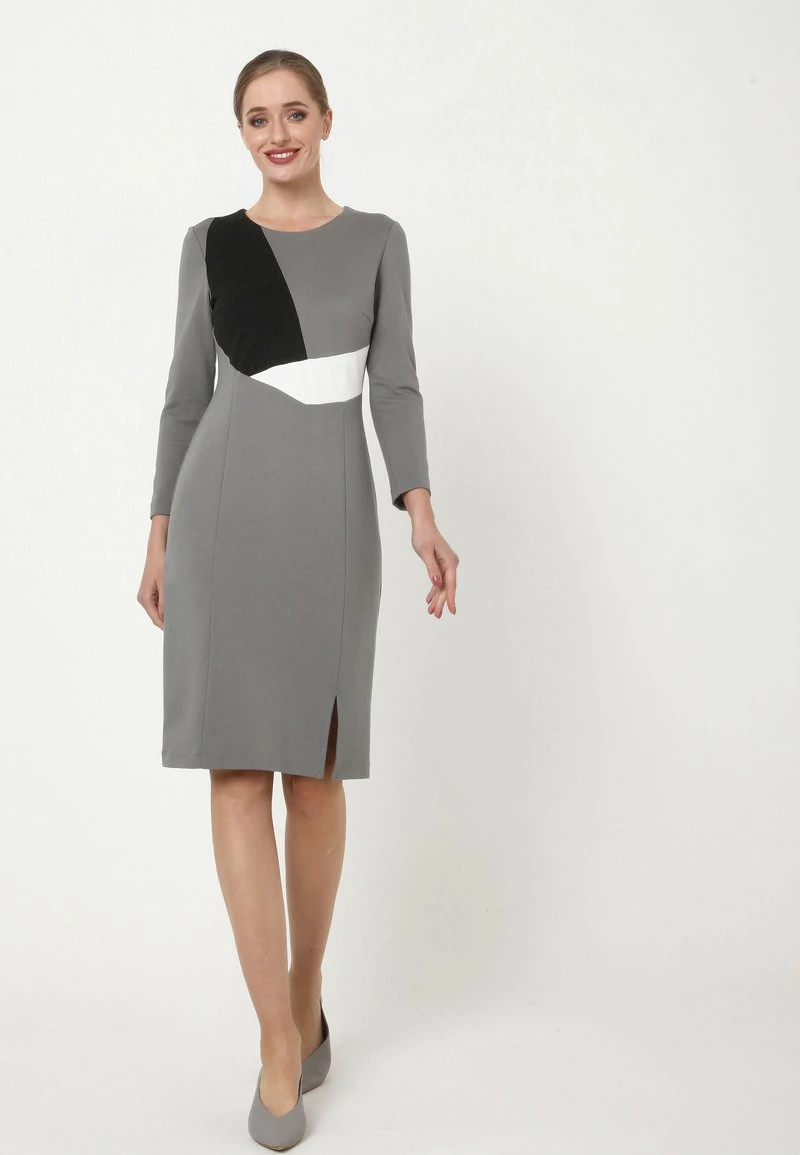 Offerte π Madam-T Donna LAIMA - Tubino - Grau Schwarz π - immagine 2