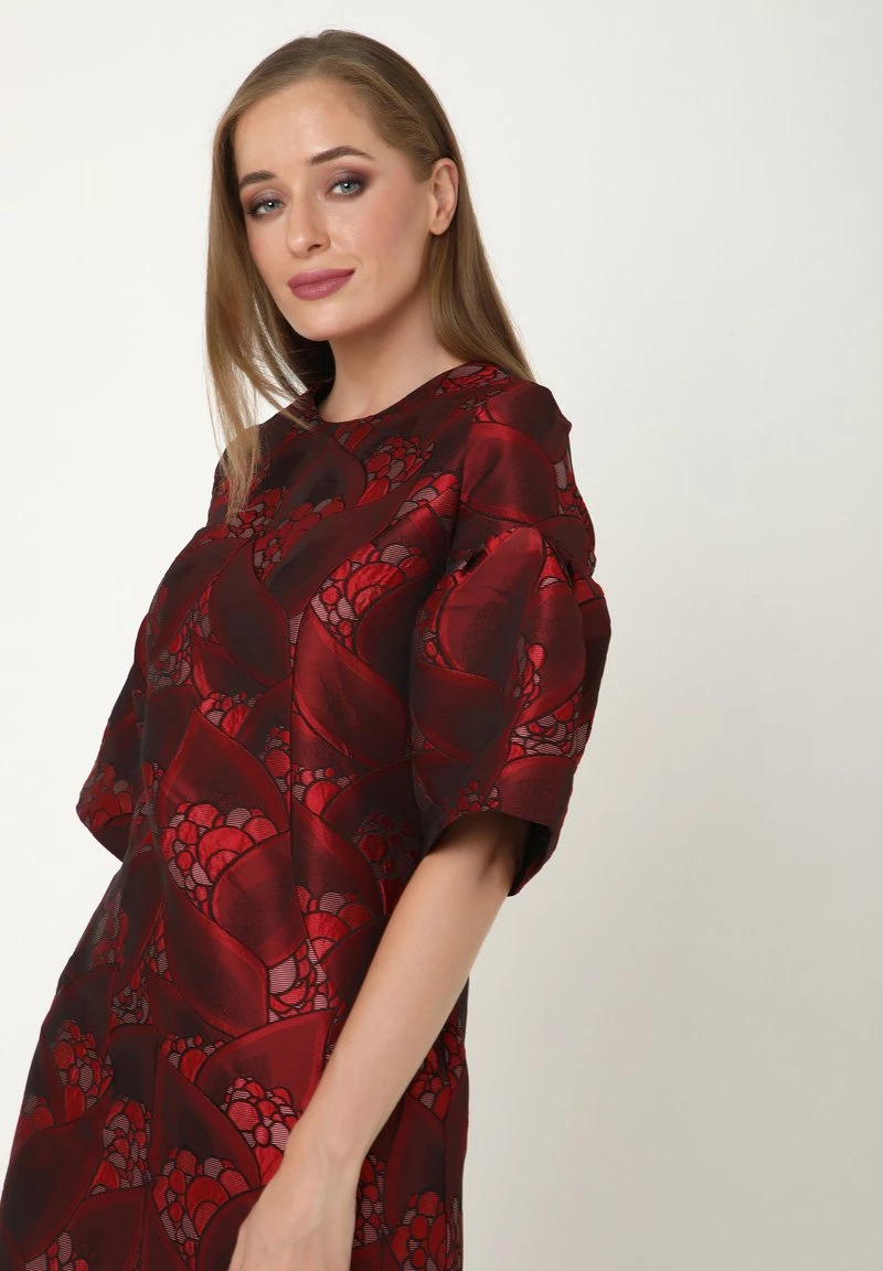 Miglior offerta βοΈ Madam-T Donna ALLTAGS DEGA - Vestito Elegante - Wein Rot, Rot π - immagine 6