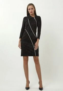 Promo ✔️ Madam-T Donna MODERN - Tubino - Grau Weinrot 💯