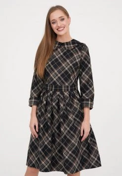 Il più economico 👏 Madam-T Donna MEDJA - Vestito Estivo - Blau Bruder Geboren ✔️