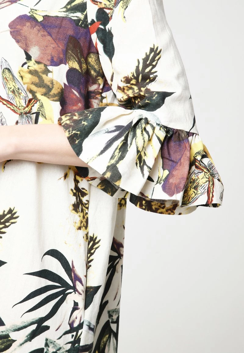 Bilancio π₯ Madam-T Donna Vestito Lungo - Milchig Gelb π - immagine 6