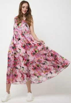 Vendita all'ingrosso 🛒 Madam-T Donna LENOR - Vestito Estivo - Rosa, Rot 🔥