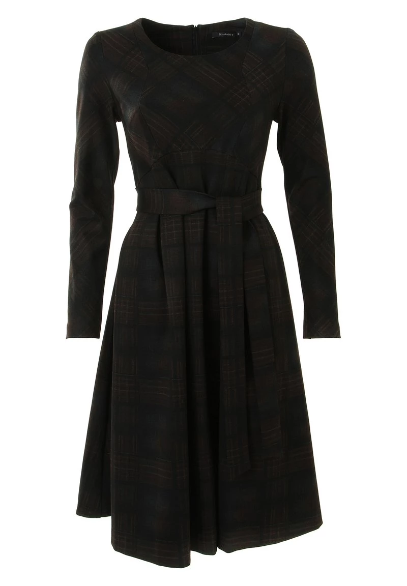 Miglior prezzo π Madam-T Donna KANTRI - Vestito Estivo - Schwarz/braun π - immagine 8