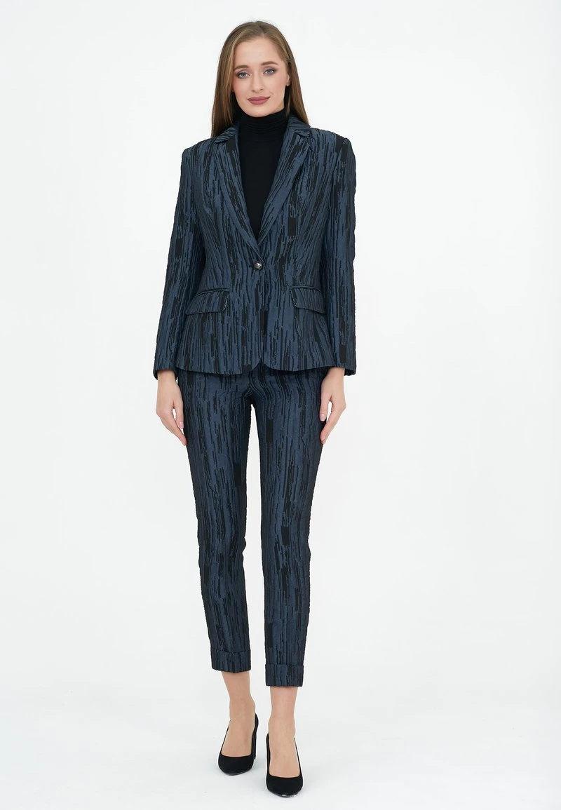 I primi 10 π Madam-T Donna MANA - Blazer - Black / Blue π - immagine 2