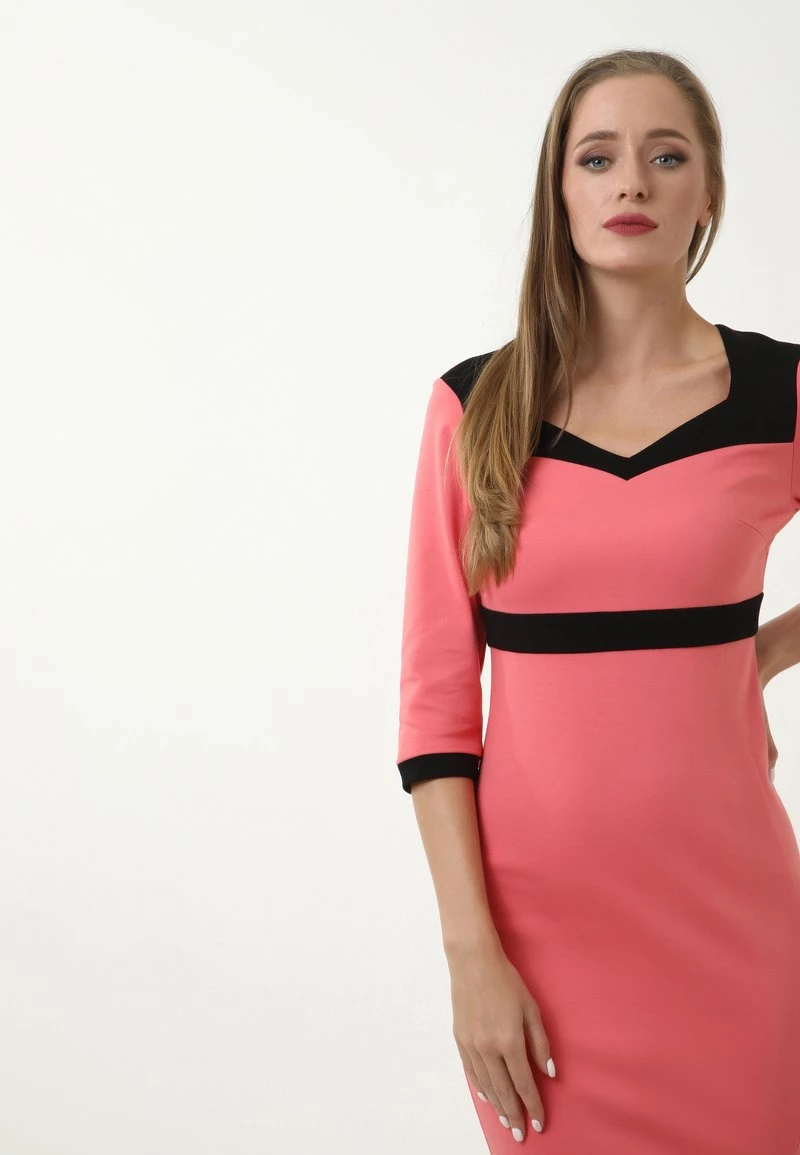 Promo π Madam-T Donna BRITNEY - Tubino - Koralle, Schwarz π - immagine 3