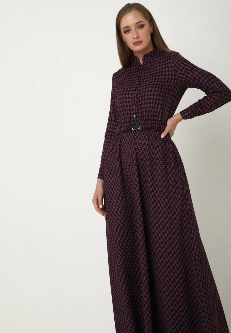 Miglior prezzo π Madam-T Donna ALLTAGS EVELINA - Vestito Lungo - Lila π₯ - immagine 7