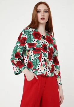 Nuovo di zecca β Madam-T Donna EDEN - Blazer - Rosa, Rot π