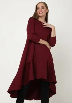 Buono π Madam-T Donna ALLTAGS MIA - Vestito Elegante - Weinrot β¨