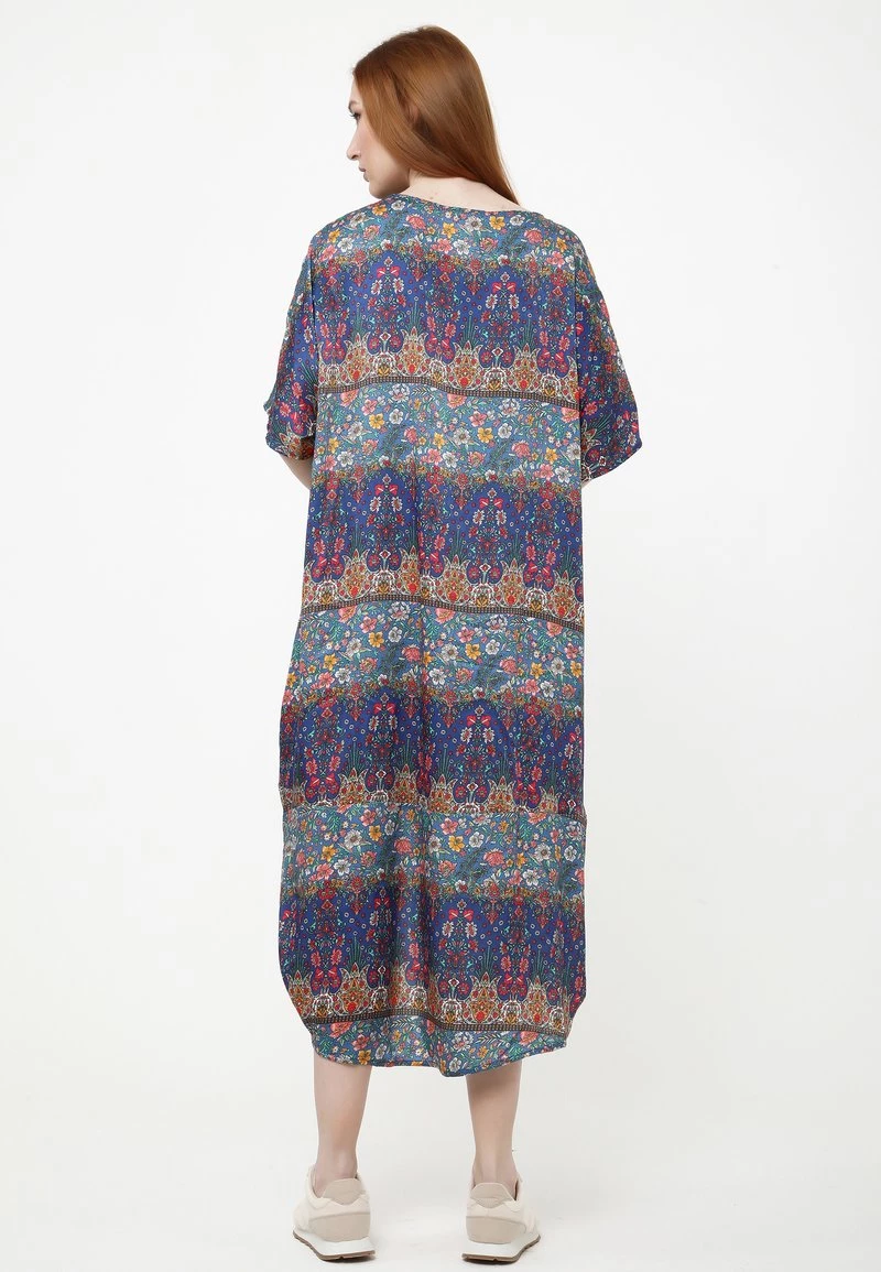 Nuovo di zecca β¨ Madam-T Donna Vestito Estivo - Blau Rot π₯° - immagine 2