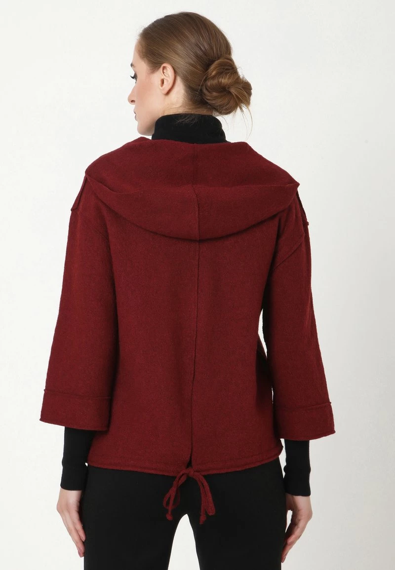 A buon mercato β¨ Madam-T Donna PIRA - Cardigan - Weinrot π - immagine 3