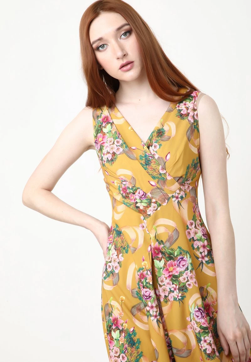 Offerte β€οΈ Madam-T Donna Vestito Estivo - Senf Rosa β - immagine 5