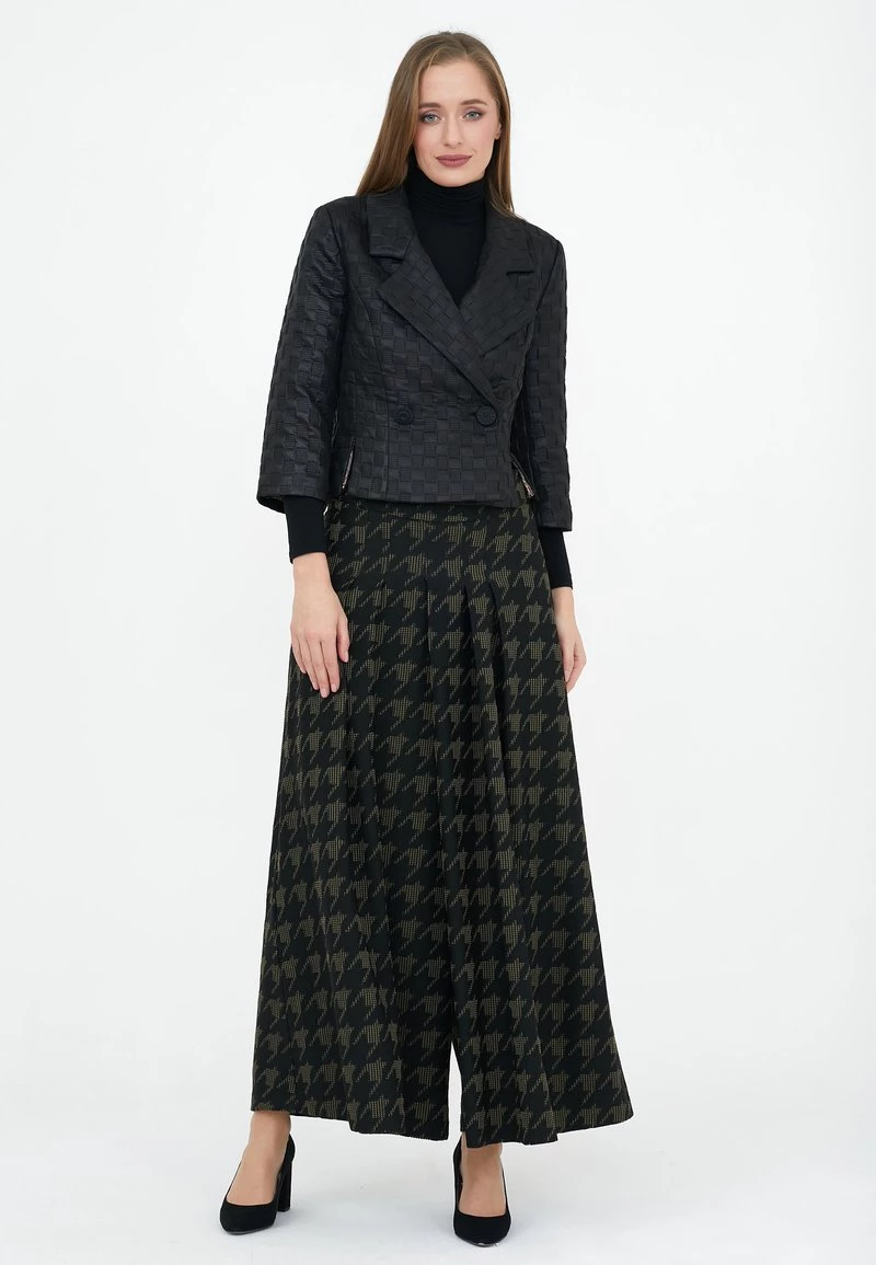 Presa 𧨠Madam-T Donna GIZA - Pantaloni - Black/ Khaki π - immagine 2