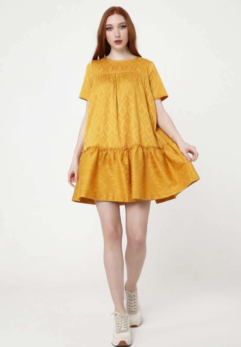 Le migliori recensioni di 😀 Madam-T Donna Vestito Estivo - Senf ❤️ - immagine 2