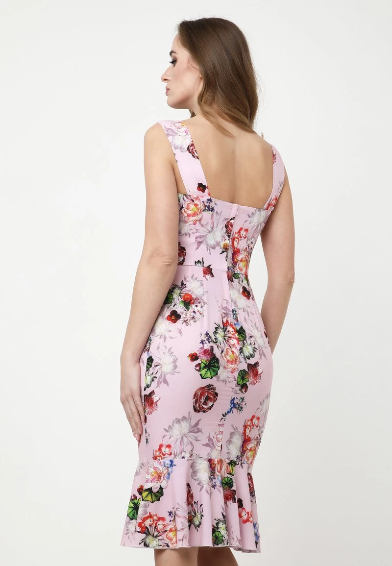 Promo β€οΈ Madam-T Donna ROMANA - Vestito Estivo - Blass Rosa, Rot π₯ - immagine 3