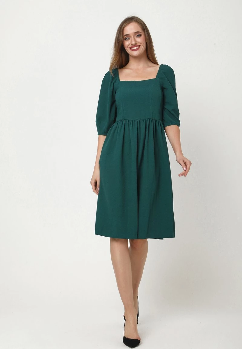 Sconto 𧨠Madam-T Donna CHANTALE - Vestito Estivo - Grün π - immagine 2