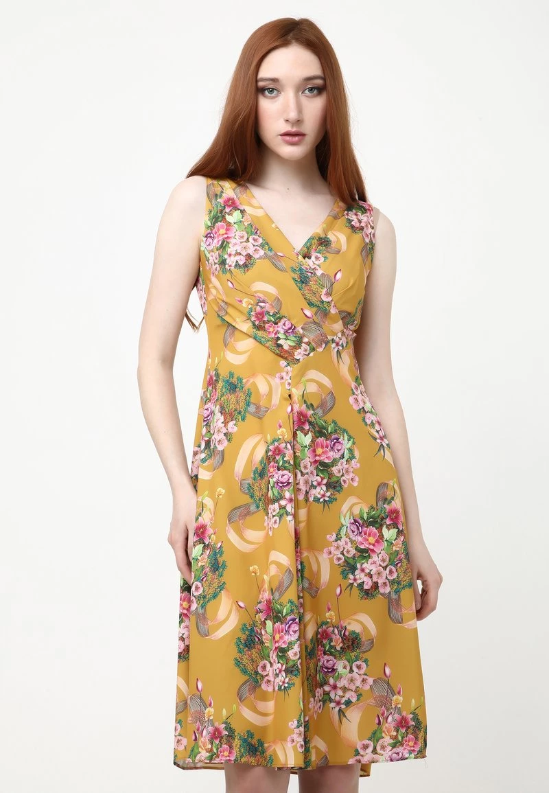 Offerte β€οΈ Madam-T Donna Vestito Estivo - Senf Rosa β - immagine 4