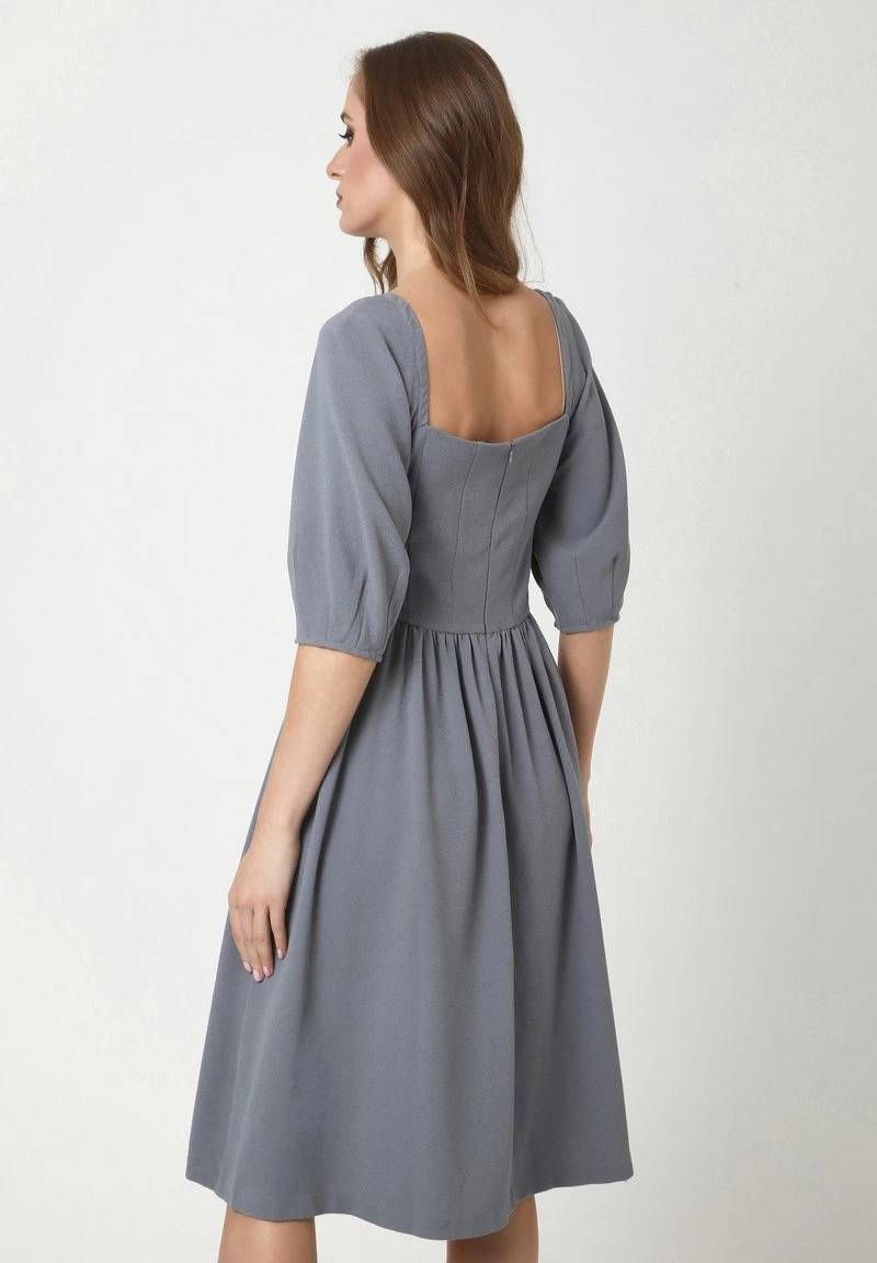 A buon mercato π₯ Madam-T Donna CHANTALE - Vestito Estivo - Lichtgrau π - immagine 3