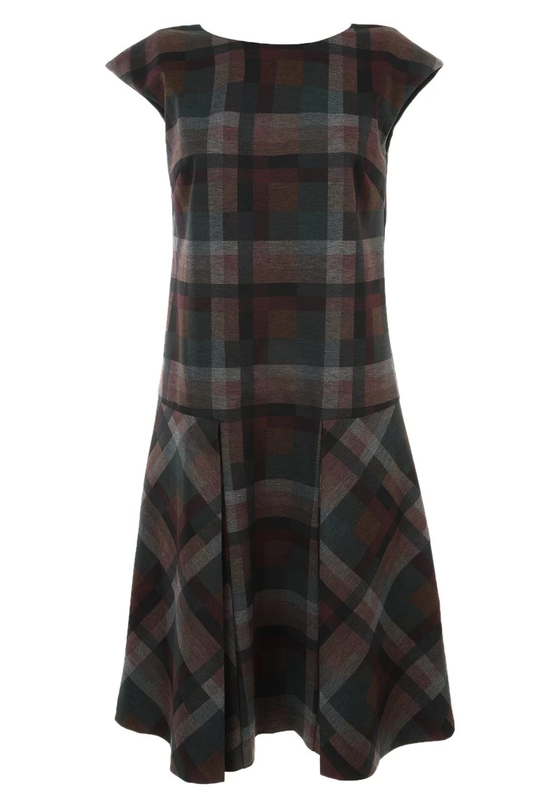 Miglior offerta π Madam-T Donna GASCONA - Vestito Estivo - Grün/braun π - immagine 8