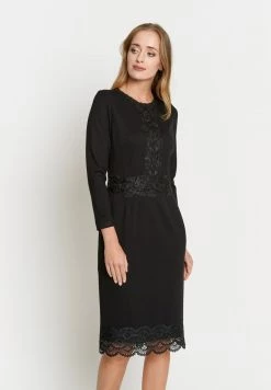 Sconto 👏 Madam-T Donna TROPICANA - Vestito Estivo - Schwarz 😀