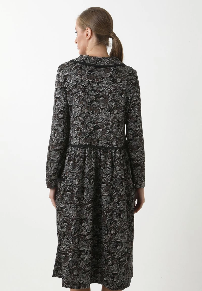 Acquistare π Madam-T Donna KLEID BELLA - Abito A Camicia - Schwarz, Braun βοΈ - immagine 3