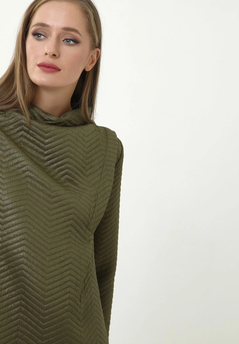 Presa π Madam-T Donna LEELINA - Vestito Estivo - Khakifarben π - immagine 5