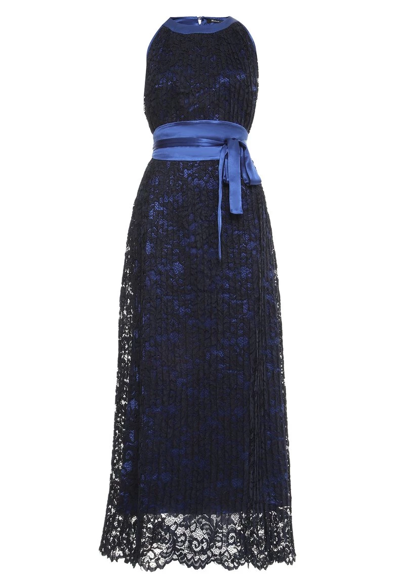 Migliore vendita π Madam-T Donna FUSIA - Vestito Elegante - Blau π - immagine 7