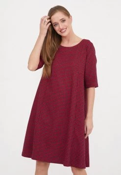 I primi 10 βοΈ Madam-T Donna ASIDA - Vestito Estivo - Rot/blau π